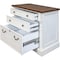 Durham Mfg Durham 3 Drawer Lateral File Cabinet in White IMDU455 - alternate 8
